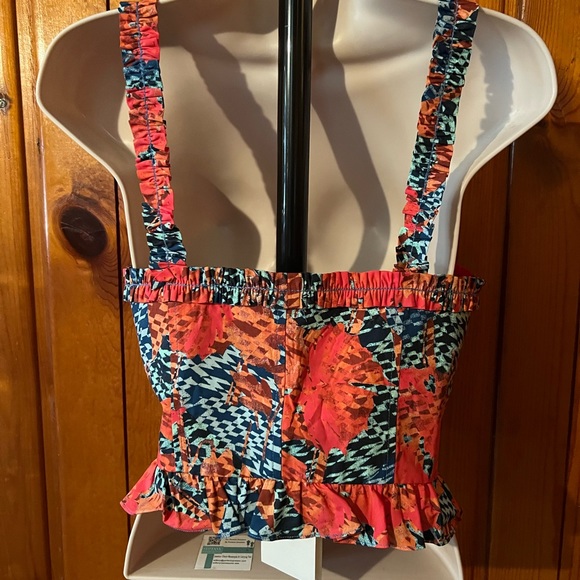 NWT Ulla Johnson Alexandra Top, Flamingo, size 8 - Picture 4 of 7